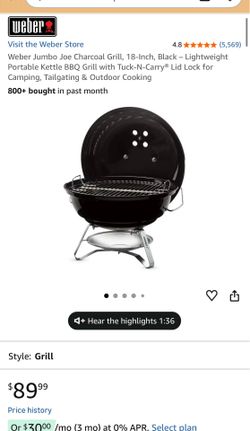 Weber grill
