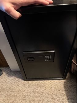 Black Digital fireproof Safe 36” x 24”