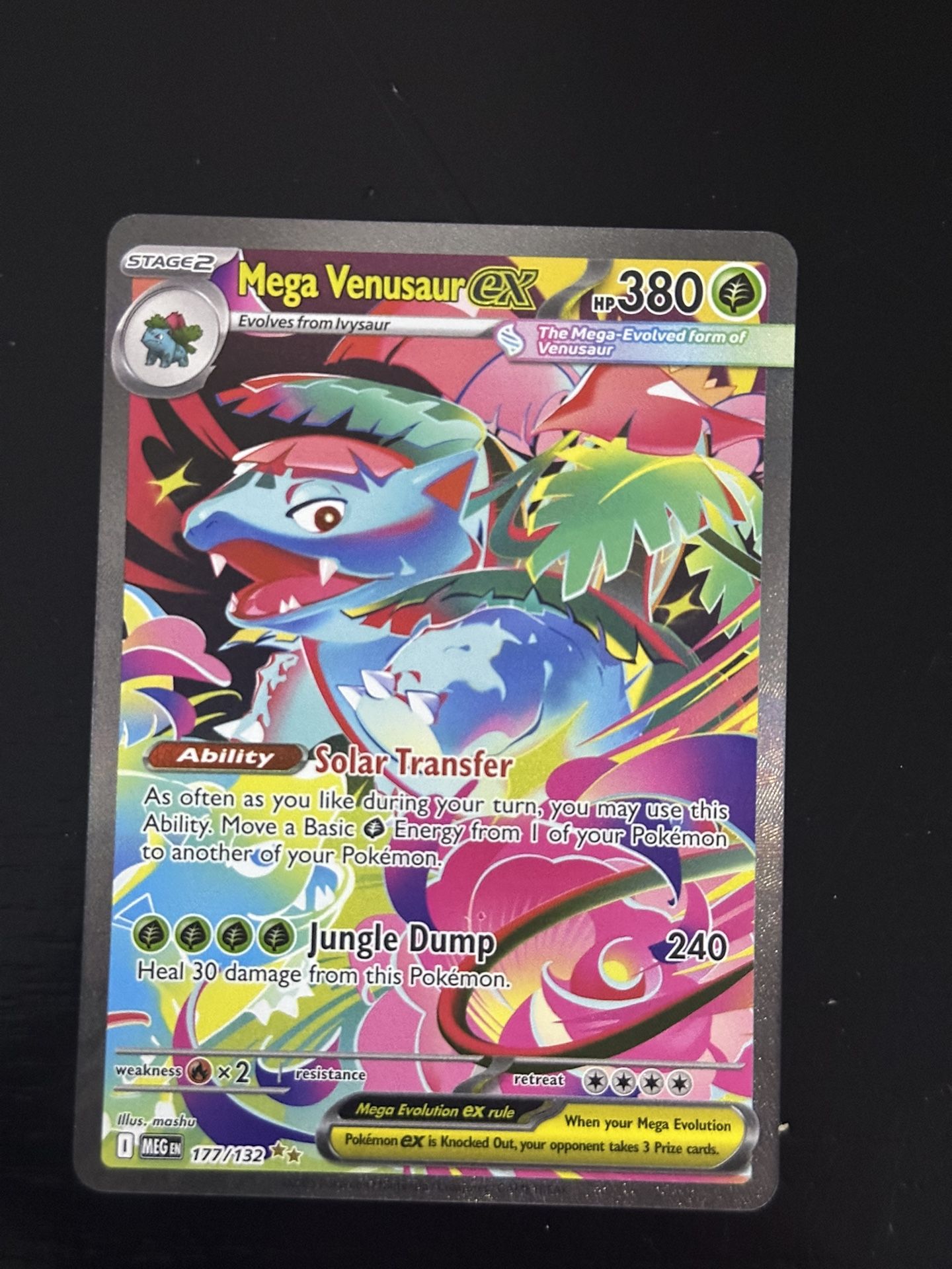 Mega Venusaur Ex #177