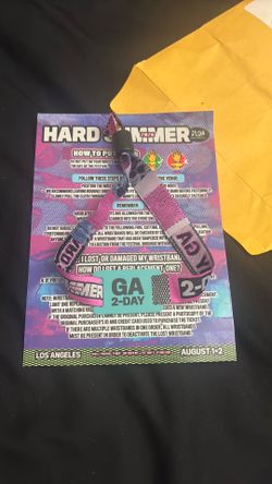 Hard Summer GA wristband