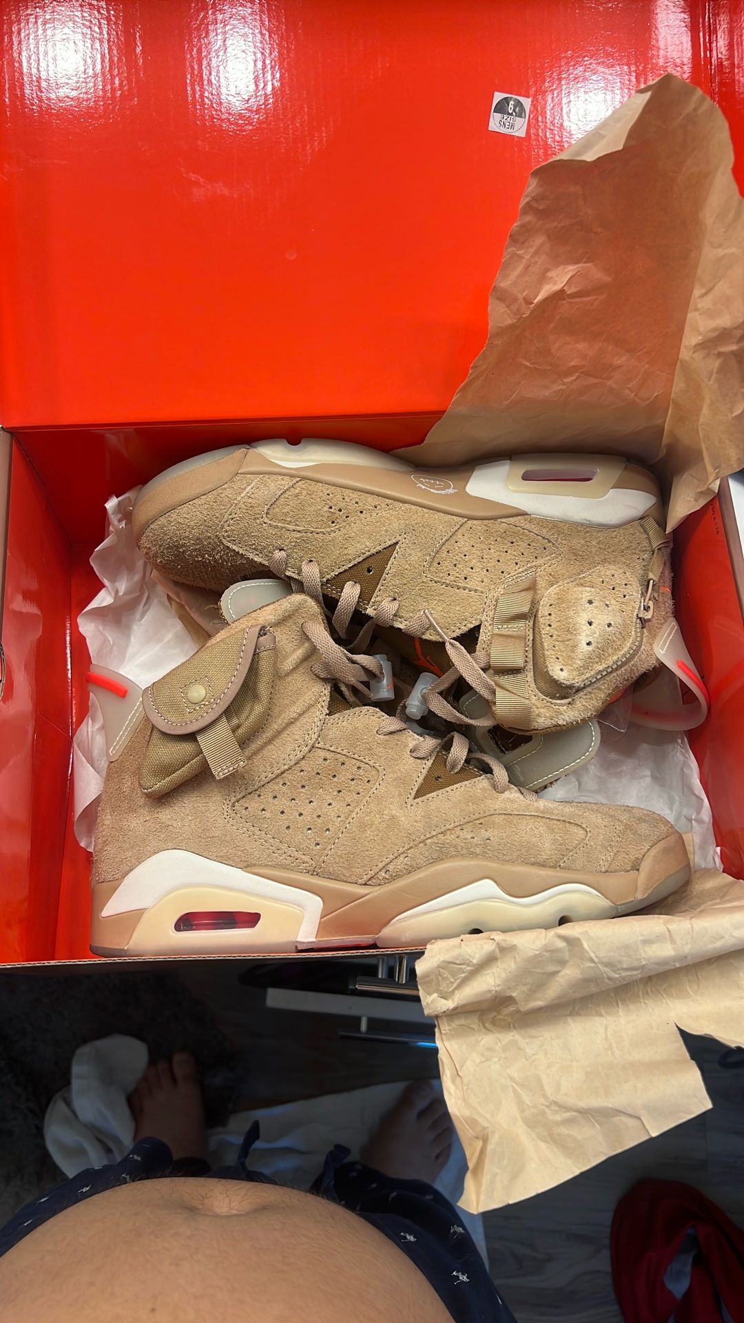 Jordan 6 Travis Scott