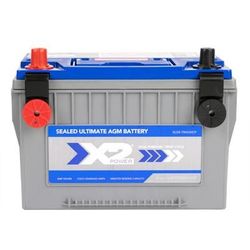 X2Power Car Battery | Group 34/78 | 850CCA | Premium AGM