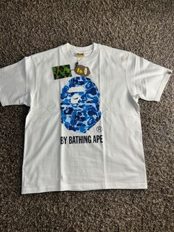 White mens bape shirt