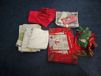 Christmas  table covering