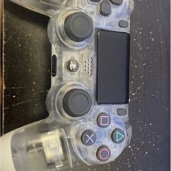 PS4 Clear Crystal Controller