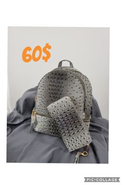 NEW!!! Woman Bag (backpack) and Card/Coin purse