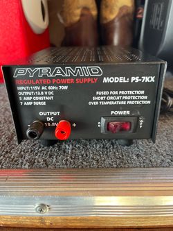 PYRAMID REGULATED POWER SUPPLY