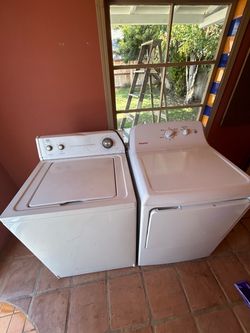 Washer and dryer