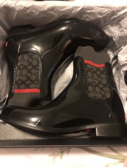 Coach Rivington Rain Boots