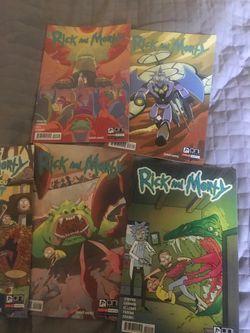 Rick&Morty 6 comic books