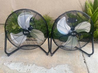 Selling two fans $45 each