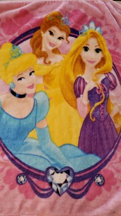 Disney Princess plush blanket