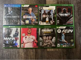 Xbox and PS4 Game BUNDLE!