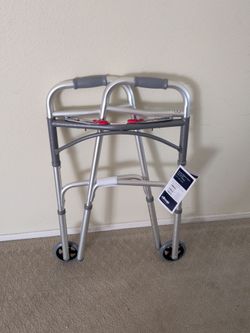 Walker with two wheels