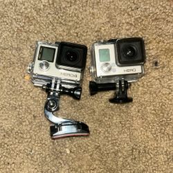 GoPro Hero 4silver And Hero3 Silver