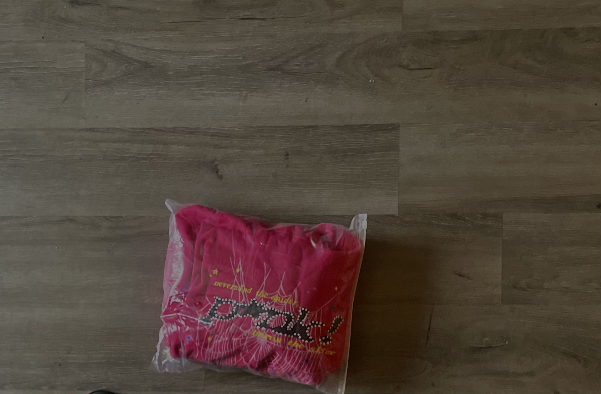 Pink Spider Hoodie