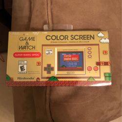 Nintendo Super Mario Bros Game And Watch Brand New