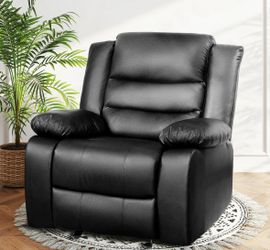 Leather Rocker/Recliner