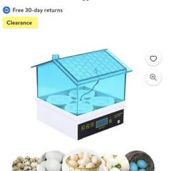 4 Egg Incubator, Incubators for Hatching Eggs, Mini House with Automatic Humidity Control Digital Professional, Anti-Aging and Durable Egg Incubator, 