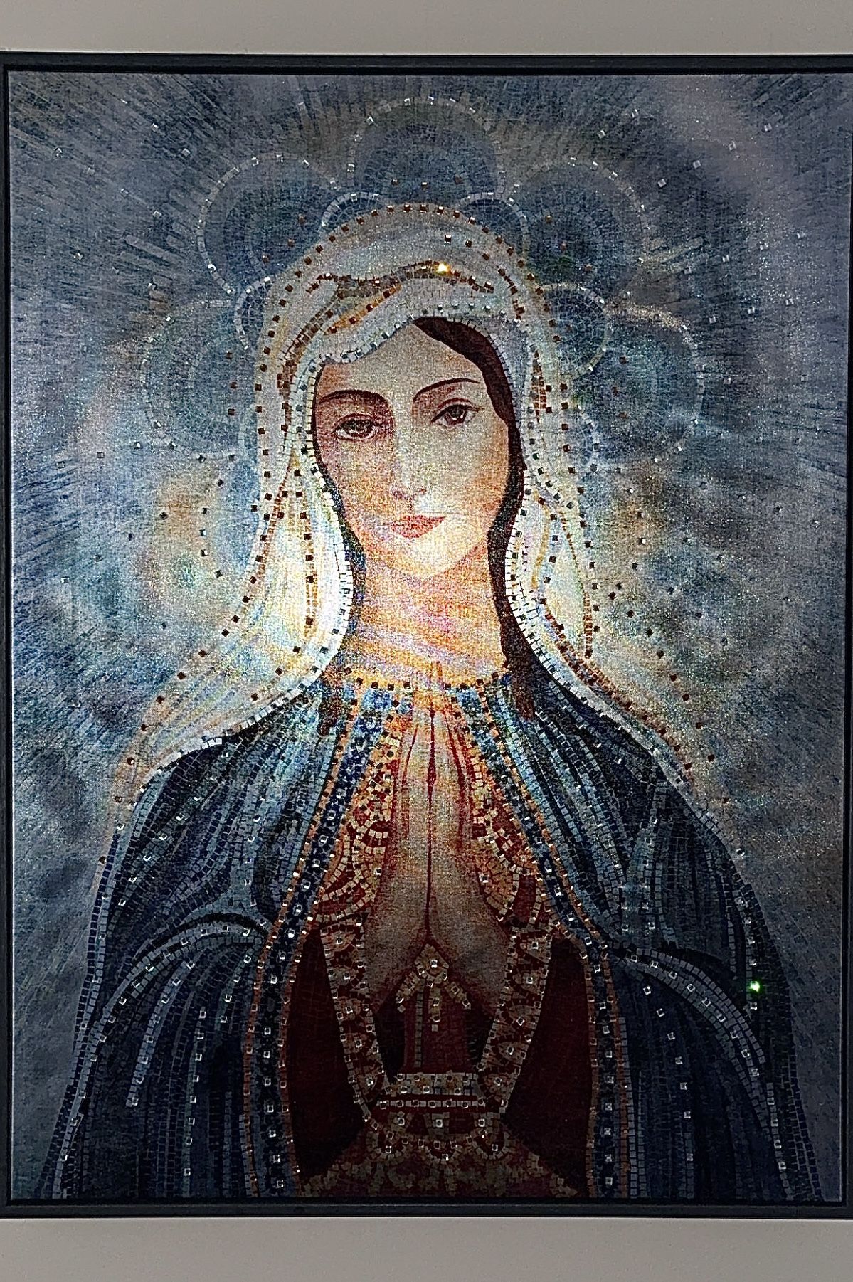 Mosaic Art Of Religious Figure 