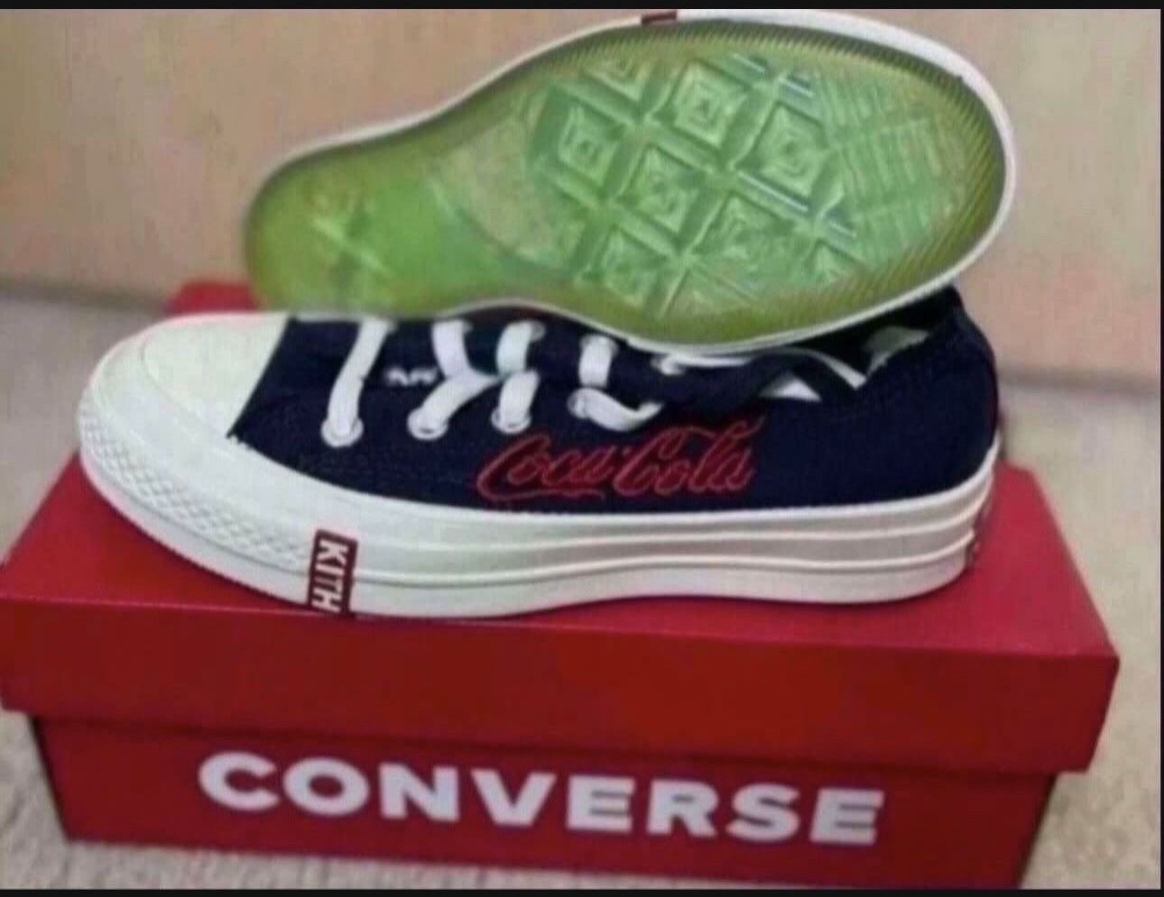 Kith x Coca-Cola x Converse Chuck 70 Low Top Red Size 4 men’s  Brand New