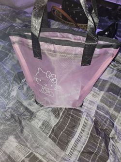 Hello kitty clear bag