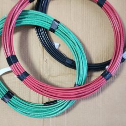 #6 Electric Wires- Set of 3 - Each 35ft Long  For EV/Tesla 60A Charger Installation 