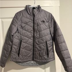 WOMENS XS NORTH FACE JACKET COAT GREY