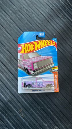 Black Widow  Hot Wheels '83 Chevy Silverado