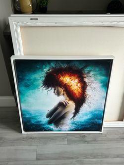 28“ x 28“ Framed Canvas