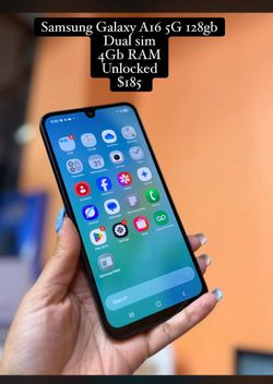 Samsung Galaxy A16 5G 128 Gb Unlocked and clean imei