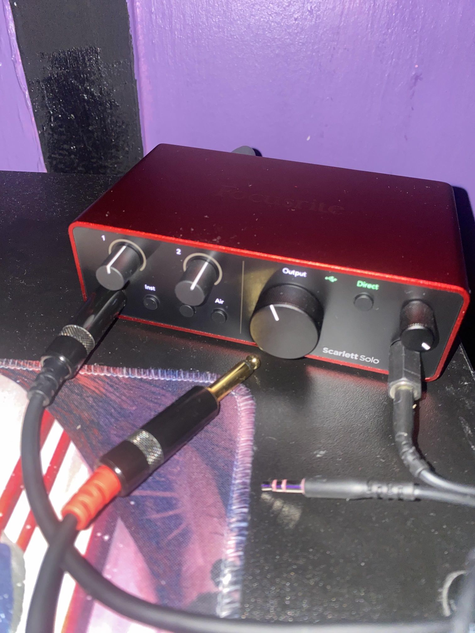 Focusrite 4th Gen Audio Interface Xlr