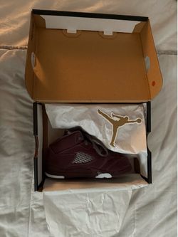 JORDAN 5 RETRO SE (TD) Toddler Size 10C (Deep Burgundy)