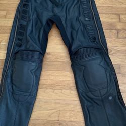 Icon Leather Automag Motorcycle Pants