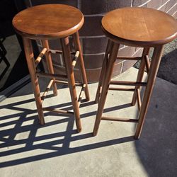 Wood Bar Stools
