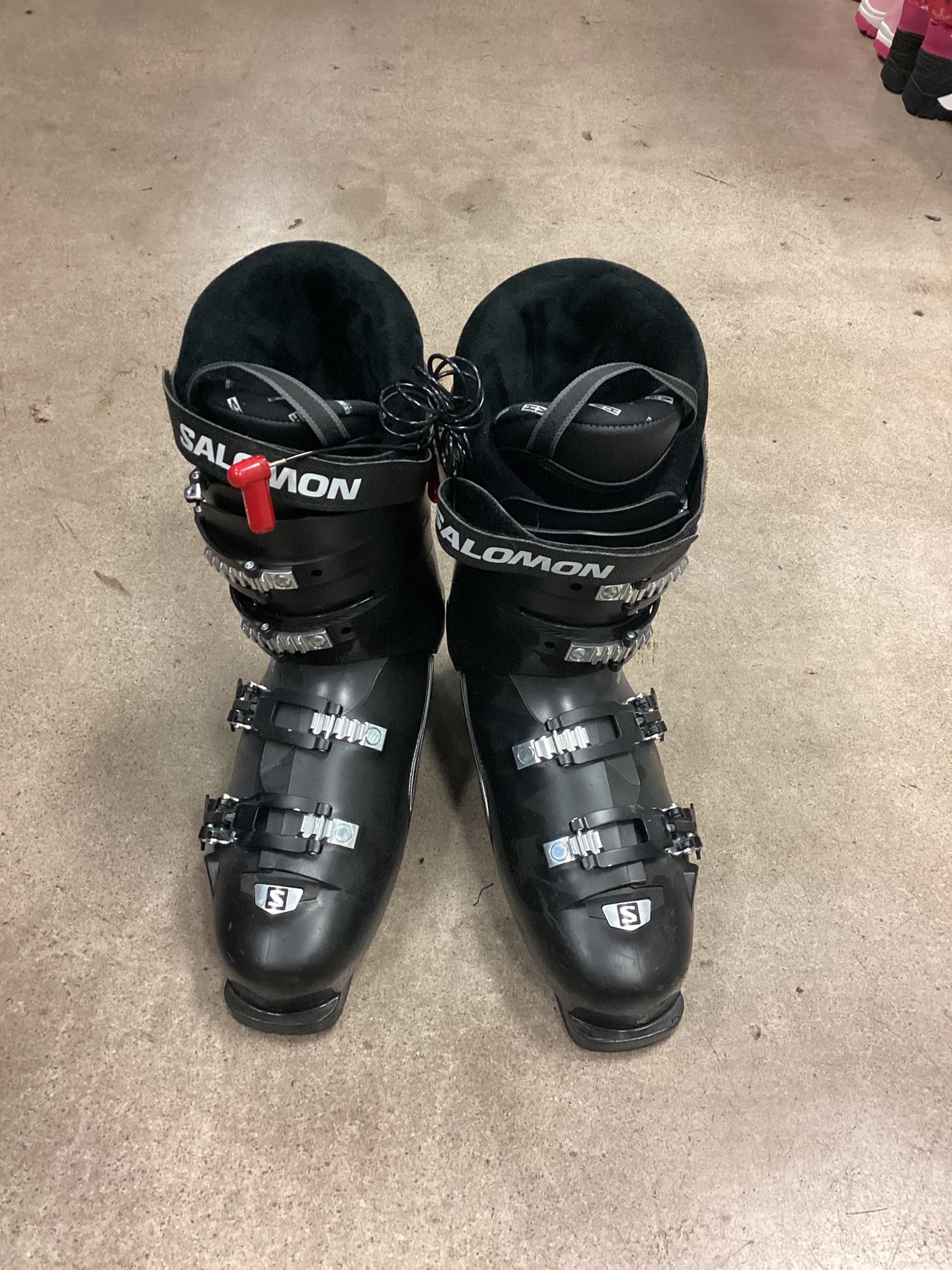Used Salmon Select HV 80 Ski Boots - Size 9-10 (Read Description)
