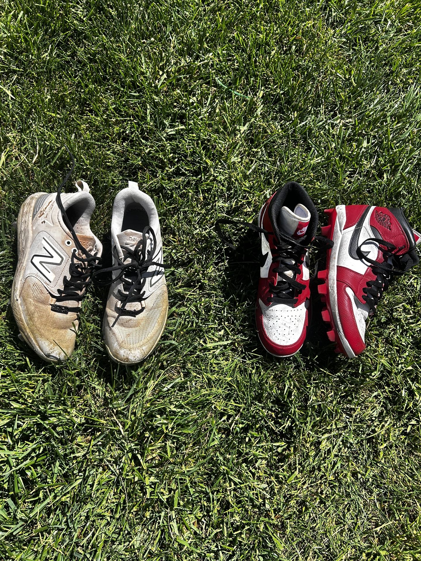 Baseball Cleats New Balance/ Football Cleats Jordan