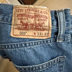Levi 505 Straight Fit 33x32