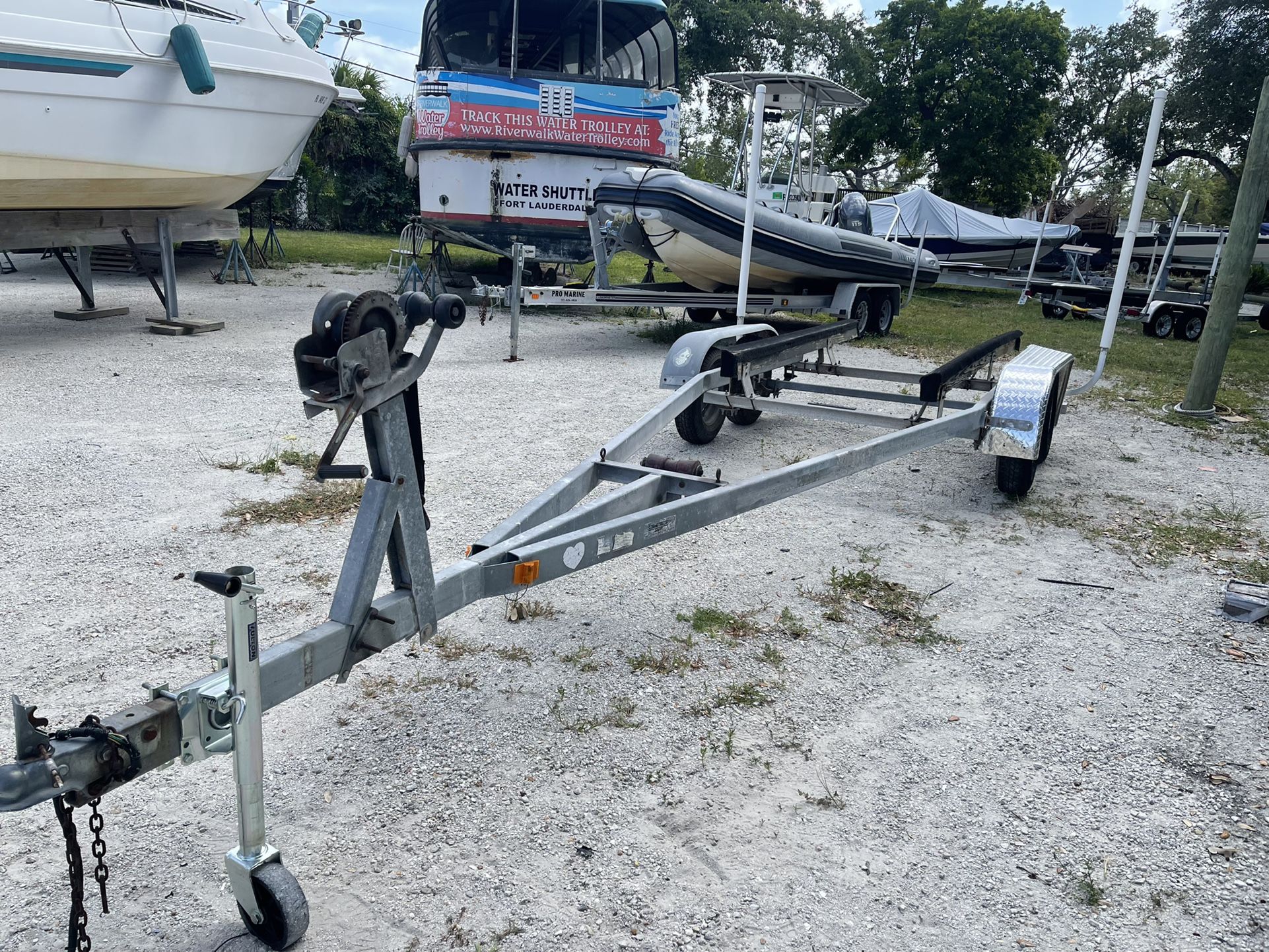 Good Used Torino Dual Axle Boat Trailer For Boats 18-22ft $1800