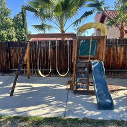 Swing set/Slide Play