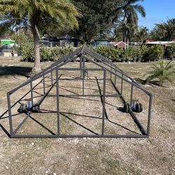 Chicken coop trailer