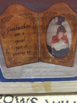 Grandma Plaque And Picture