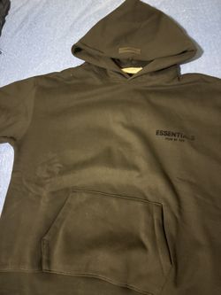 ESSENTIALS black hoodie