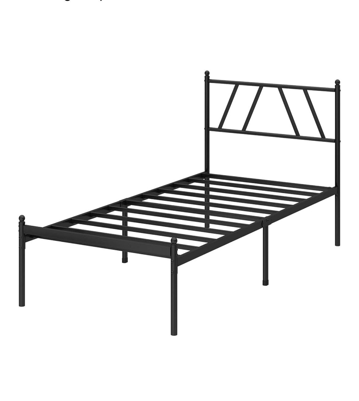 14” TWIN BED FRAME WITH HEADBOARD 📣CROSSROADS 📣