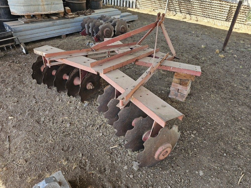 6' tandem disc harrow/plow