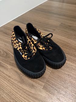 Vans Authentic Creeper Leopard Barely Used 8.5
