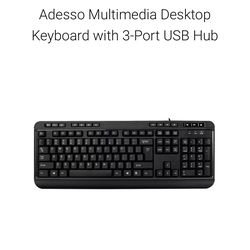 Adesso Multimedia Keyboard $25 OBO