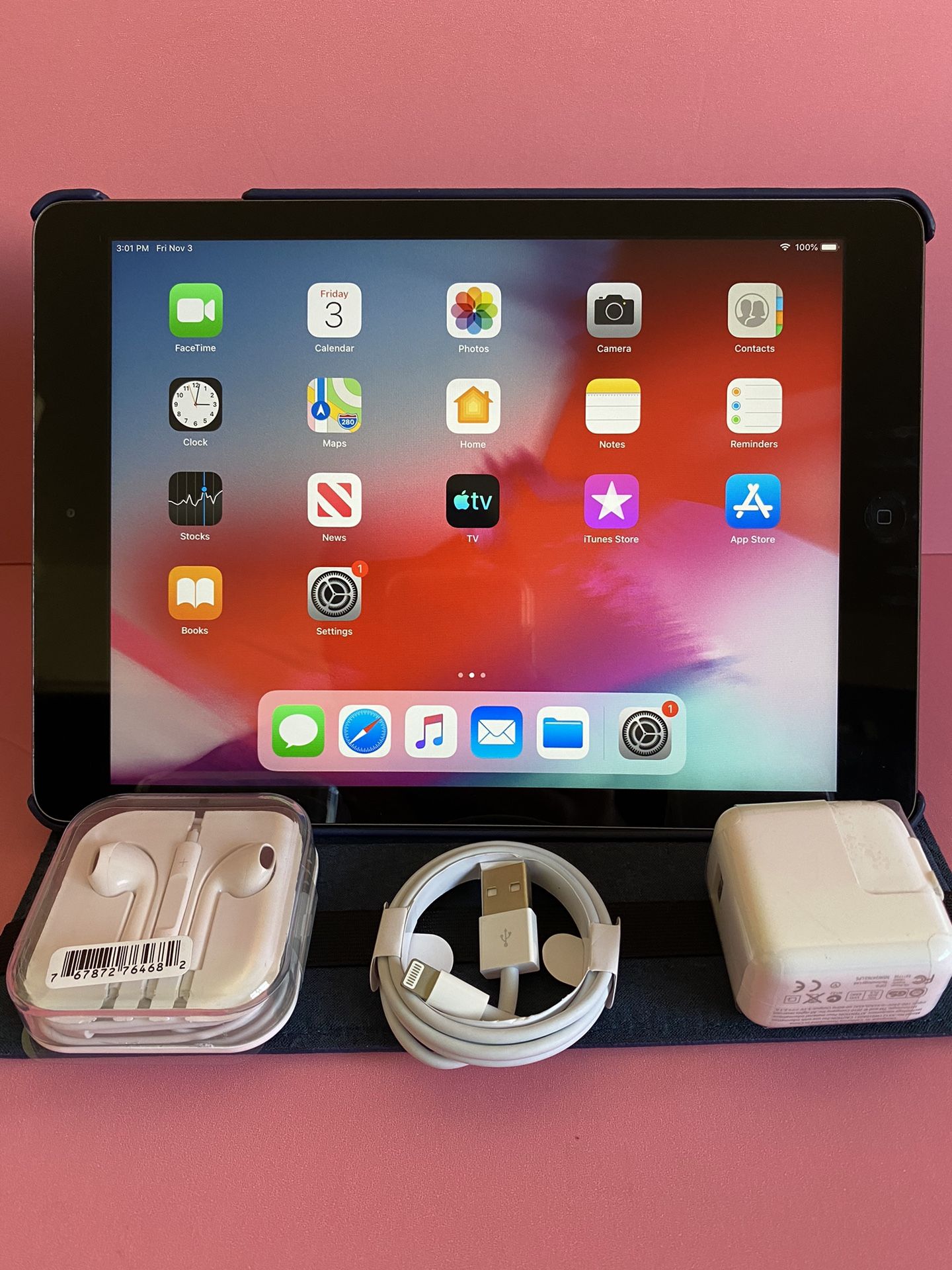 Apple IPad Air (9.7” Retina Display/ IOS 12 / Newer Than Ipad 4th