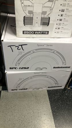 Audiocontrol space series 12 on sale today