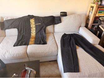 Dashiki gold and black￼